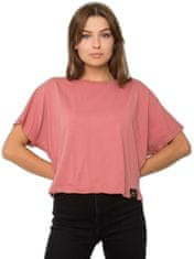For Fitness Špinavé růžové bavlněné tričko, velikost xl