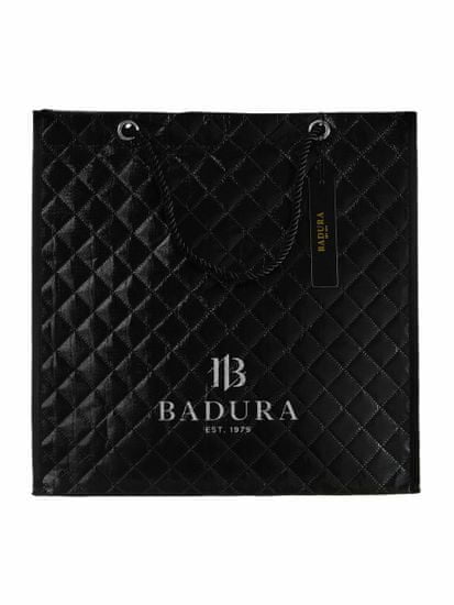 BADURA Černá velká prošívaná taška