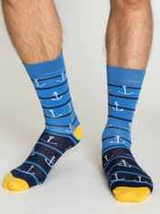 Kraftika Pánské ponožky modro-tmavě modré, velikost 41-46
