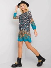 Och Bella O bella marine leopard šaty, velikost l