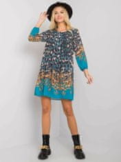 Och Bella O bella marine leopard šaty, velikost l