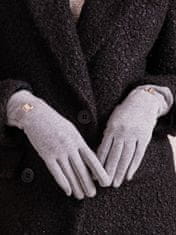 Kraftika Klasické šedé rukavice, velikost l / xl