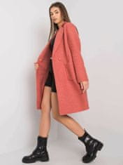 Och Bella O bella špinavý růžový kabát s kapsami