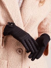 Kraftika Dámské kostkované rukavice černé, velikost xl / xxl