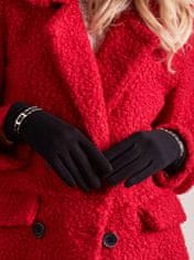 Kraftika Dámské rukavice s přezkou černé, velikost m / l