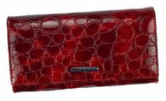 Gregorio Kožená červená dámská peněženka v dárkové krabičce