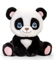 Keel Toys SE1089 Keeleco Panda - eko plyšová hračka 16 cm
