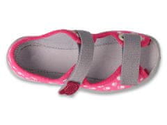Befado dívčí sandálky MAX 969Y166 růžové, kočka, velikost 32