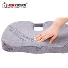 Herzberg HG-8040: Bambusový polštář Sensation