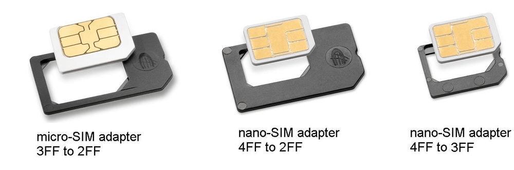 Forever SIM Nano adaptér Cairon pro micro SIM 4ff-3ff - rozbaleno