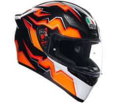 AGV Helma na moto K1S KRIPTON BLACK/ORANGE vel. L