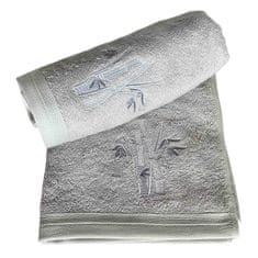 Praktik Textil  Osuška bambusová BOSTON New 70x140 cm šedá