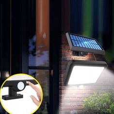 MG Wall Light solární lampa 5m, černá