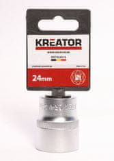 Kreator KRT502015 - 1/2" Nástrčná hlavice (ořech) 24mm