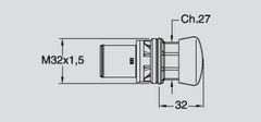 SILFRA Samouzavírací ventil (QK10051) AT90151 - Silfra