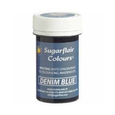 Sugarflair Colours Spectral gelová barva - Denim Blue - 25g