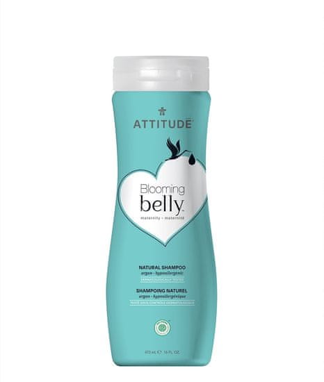 Attitude Blooming Belly Přírodní šampón nejen pro těhotné s arganem, 473 ml