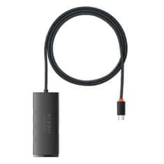 shumee Adaptér řady Lite HUB USB-C 4x USB 3.0 1m černý