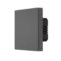 shumee Inteligentní 1kanálový nástěnný vypínač WiFi černý M5-1C-86