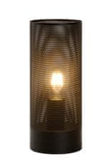 LUCIDE  Stolní lampička Bela Black, průměr 12 cm