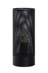 LUCIDE  Stolní lampička Bela Black, průměr 12 cm