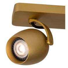 LUCIDE  Stropní LED svítidlo Preston Gold 2x5W/2200K/3000K