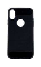 FORCELL Kryt iPhone XS silikon černý 48720