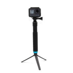 TELESIN selfie tyč na sportovní kamery, černá