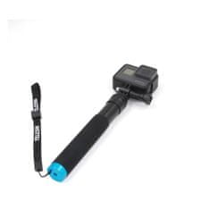 TELESIN selfie tyč na sportovní kamery, černá
