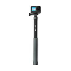 TELESIN selfie tyč na sportovní kamery 1.2m, černá