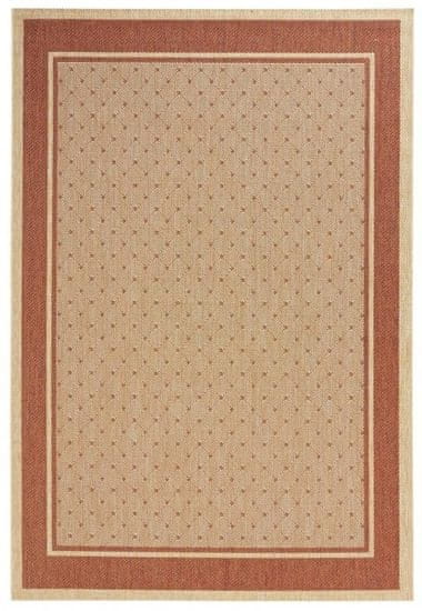 Hanse Home AKCE: 120x170 cm Kusový koberec Natural 102711 Classy Terracotta – na ven i na doma