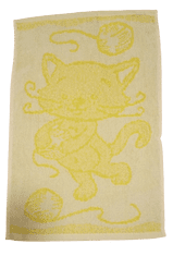 Dětský ručník s obrázkem kočka