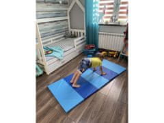 sarcia.eu PLUFSIG Modrá a námořnická skládací podložka do tělocvičny, 78x185 cm IKEA
