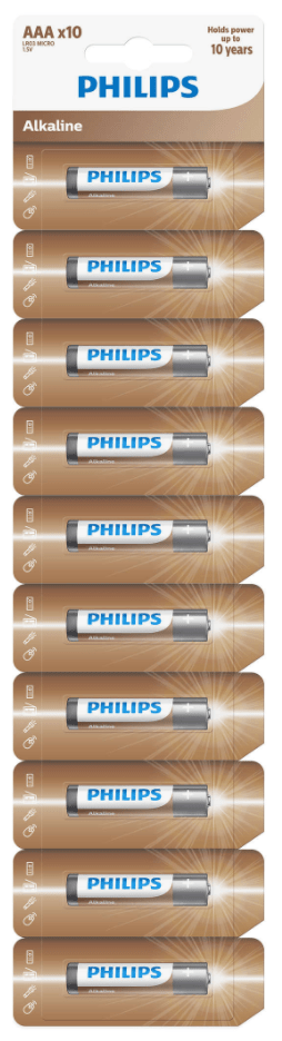 Levně Philips LR03AL10S/10 baterie AAA Alkaline