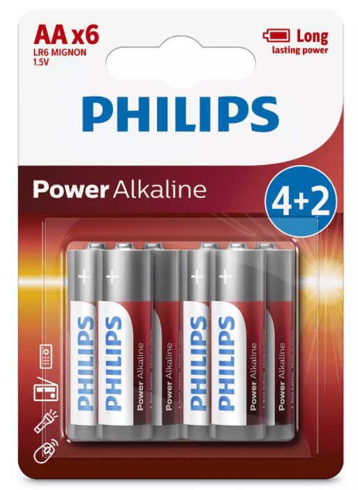 Levně Philips LR03E8B/10 baterie AA Power Alkaline