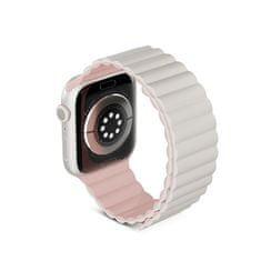EPICO magnetický pásek pro Apple Watch 38/40/41mm – ŠEDÁ/růžová, 63318101900002 - rozbaleno