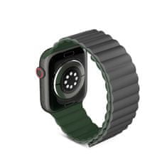 EPICO magnetický pásek pro Apple Watch 42/44/45mm, MODRÁ/černá 63418101300001