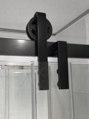 Gelco VOLCANO BLACK obdélníkový sprchový kout 1500x1000mm L/P varianta GV1415GV3410 - Gelco
