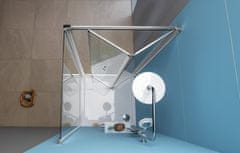 POLYSAN EASY LINE sprchový kout 800x1000mm, skládací dveře, L/P varianta, čiré sklo EL1980EL3415 - Polysan