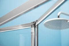 POLYSAN EASY LINE sprchový kout 800x1000mm, skládací dveře, L/P, čiré sklo EL1980EL3415EL3415 - Polysan