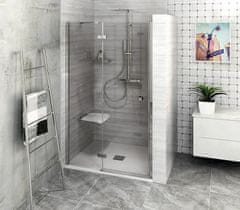 POLYSAN FORTIS LINE sprchové dveře do niky 900mm, čiré sklo, levé FL1490L - Polysan
