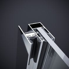 POLYSAN ROLLS LINE obdélníkový sprchový kout 1500x1000 mm, L/P varianta, čiré sklo RL1515RL3415 - Polysan