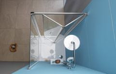 POLYSAN EASY LINE sprchové dveře skládací 700mm, čiré sklo EL1970 - Polysan