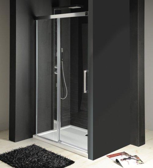 Gelco FONDURA sprchové dveře 1100mm, čiré sklo GF5011 - Gelco