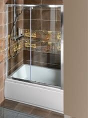 POLYSAN DEEP sprchové dveře 1600x1650mm, čiré sklo MD1616 - Polysan