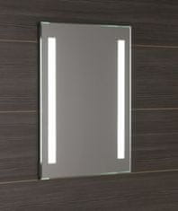 AQUALINE Zrcadlo s LED osvětlením 50x70cm, kolíbkový vypínač ATH5 - Aqualine