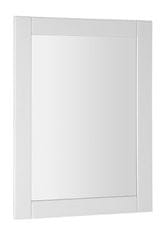 AQUALINE FAVOLO zrcadlo v rámu 60x80cm, bílá mat FV060 - Aqualine