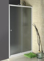AQUALINE AMADEO posuvné sprchové dveře 1000 mm, sklo Brick BTS100 - Aqualine