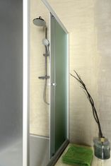 AQUALINE AMADEO posuvné sprchové dveře 1200 mm, sklo Brick BTS120 - Aqualine