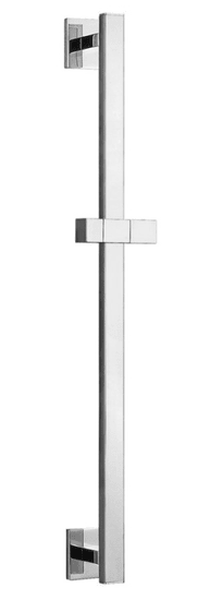 SAPHO Sprchová tyč, posuvný držák, 660mm, chrom 1202-28 - Sapho